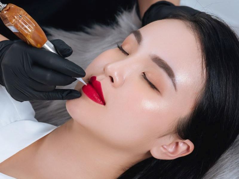 Tại sao cần chú ý đến việc đeo khẩu trang sau phun môi